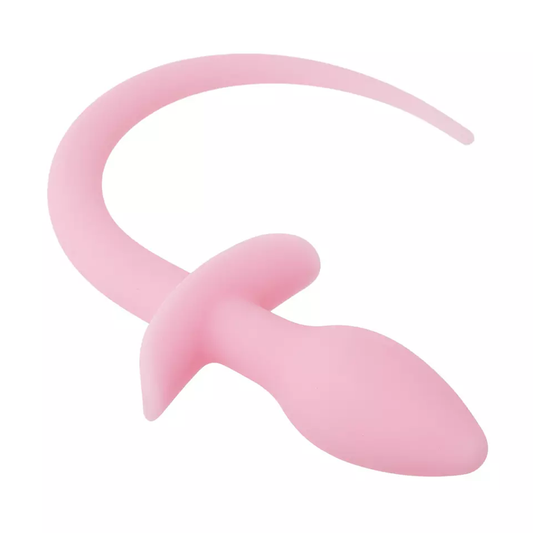 Glowing Pup Tail Butt Plug